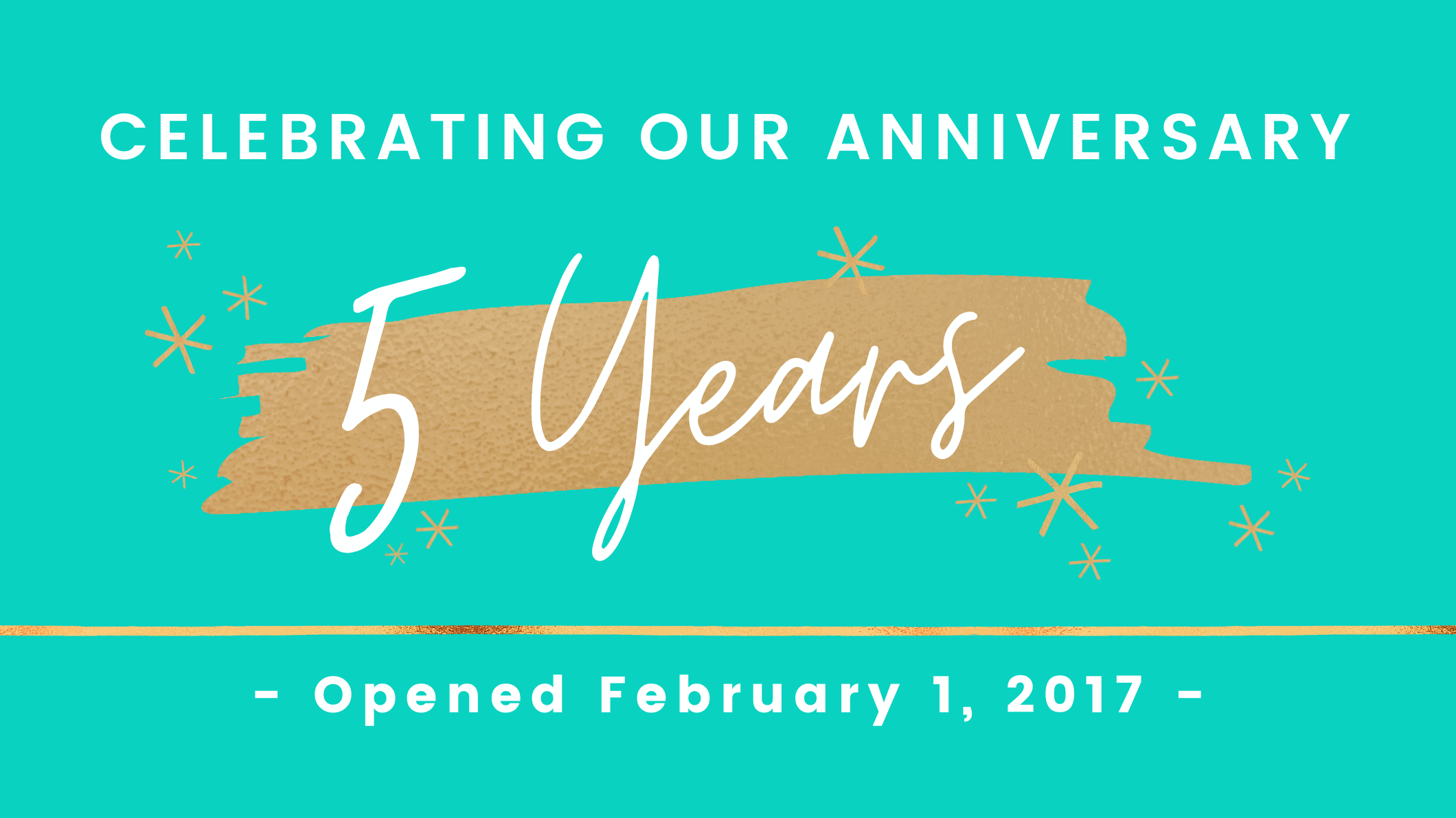 5 Year Anniversary!