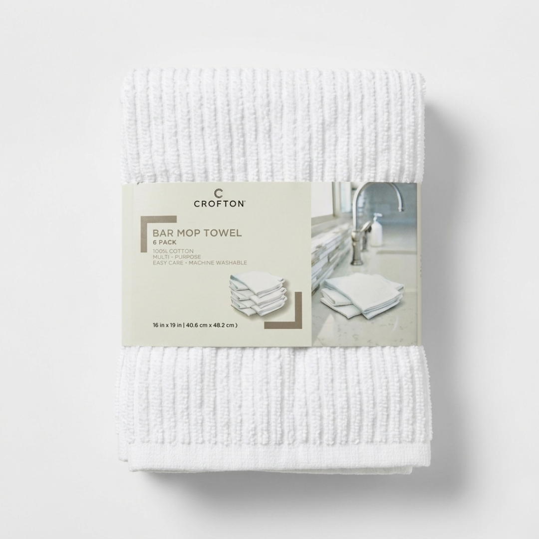 Crofton Bar Mop Towel – 6 Pack