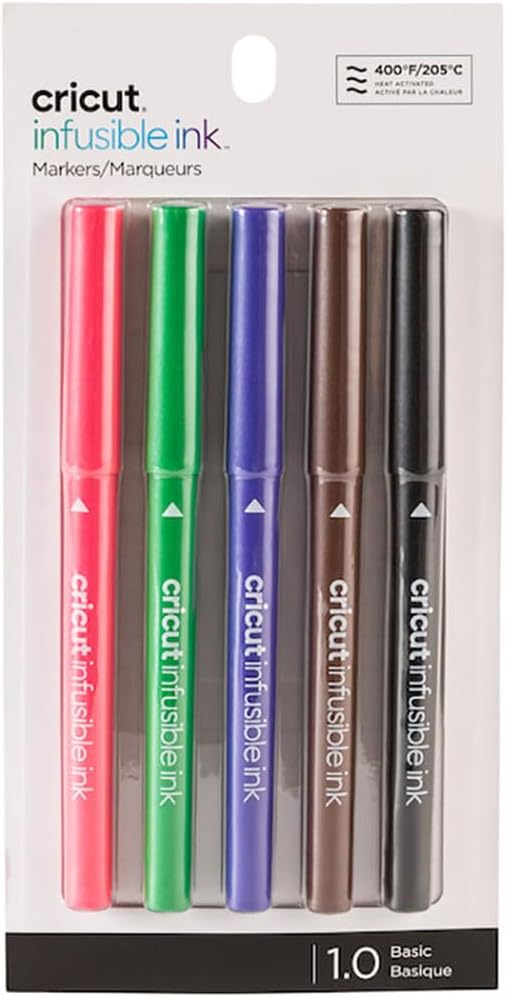 Cricut Infusable Ink Freehand Markers 1.0 Basics (5 Count)