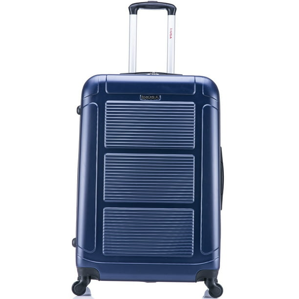 InUSA Pilot 28 Lightweight Hardside Spinner Luggage, Blue