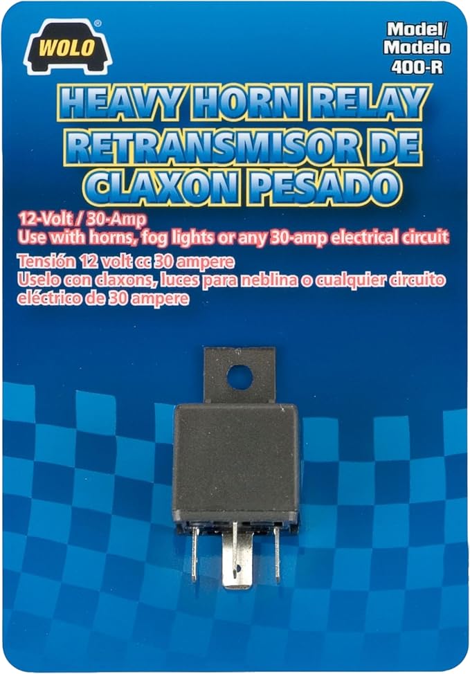 WOLO Model 400-R 12V Horn Relay