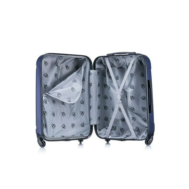 InUSA Pilot 28 Lightweight Hardside Spinner Luggage, Blue