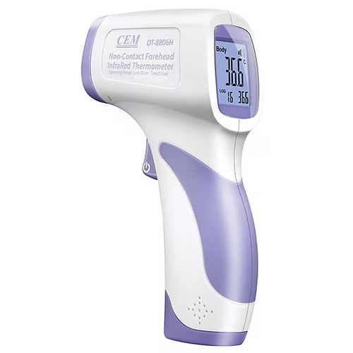 CEM Professional Medical Series Non Contact Forehead Infrared Thermometer (Model DT-8806H)