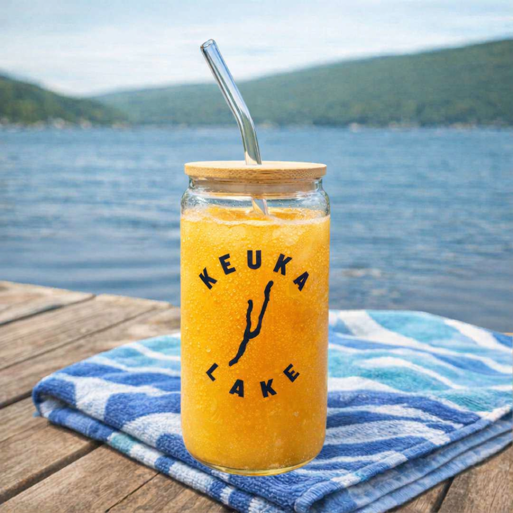 Keuka Lake Can Glass