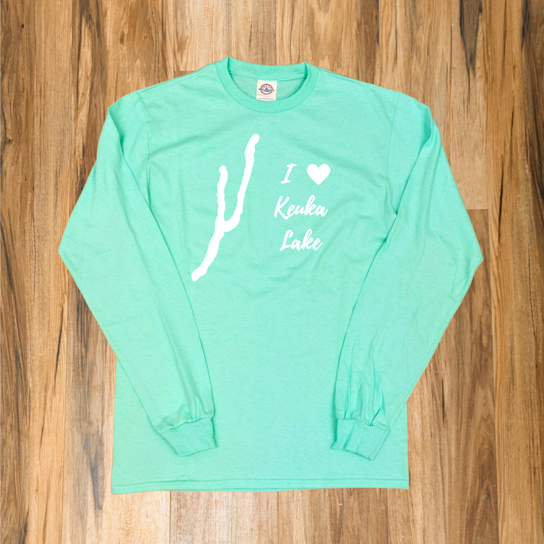 I Love Keuka Lake Long Sleeve Shirt