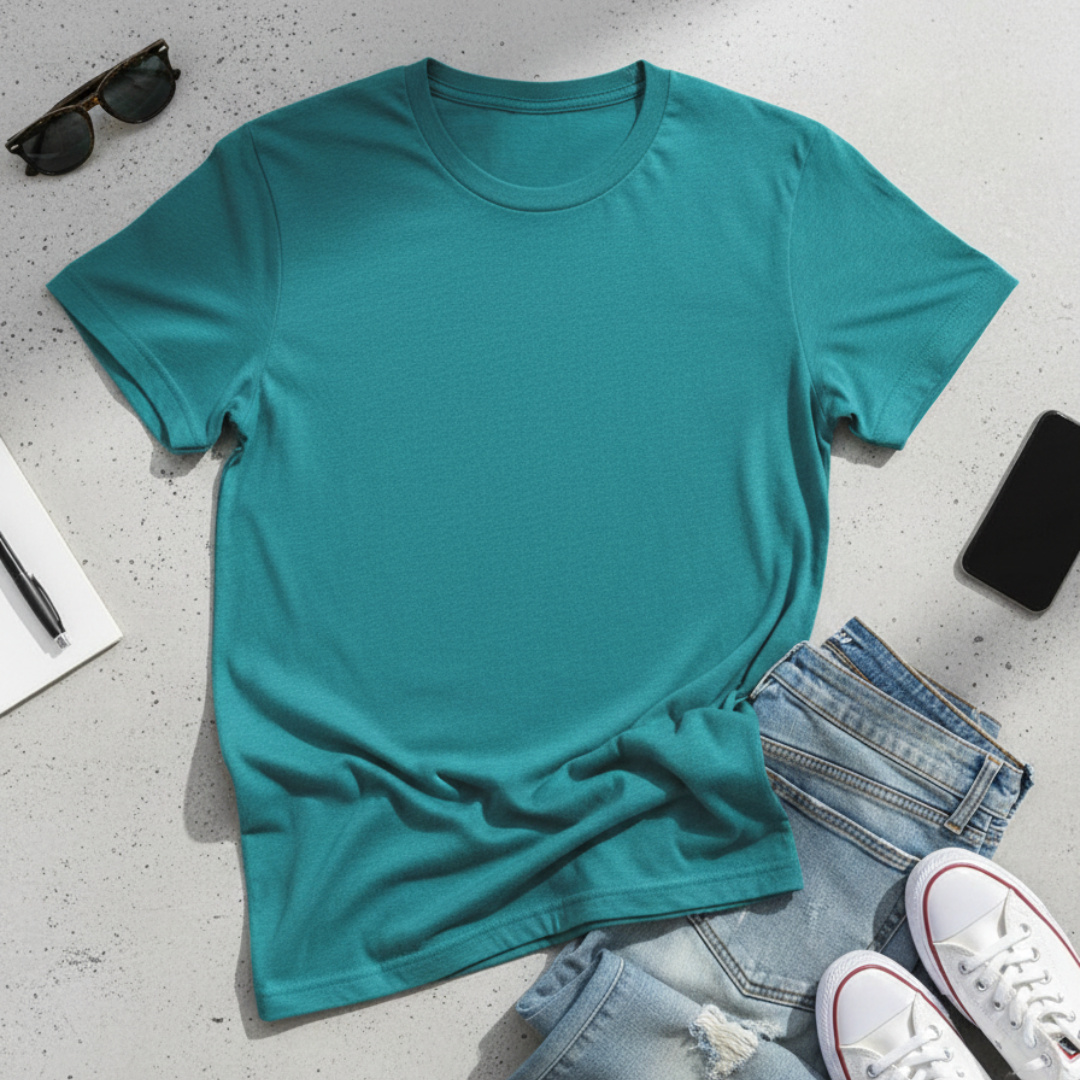 Custom Printed Unisex T-Shirt β Single Color, Single Location