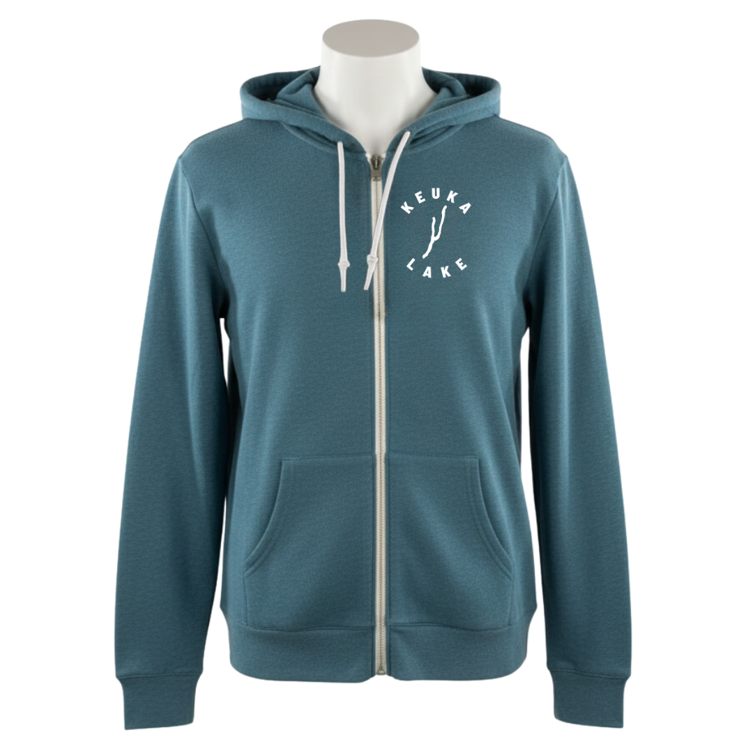 Keuka Lake Sponge Fleece Full-Zip Hoodie
