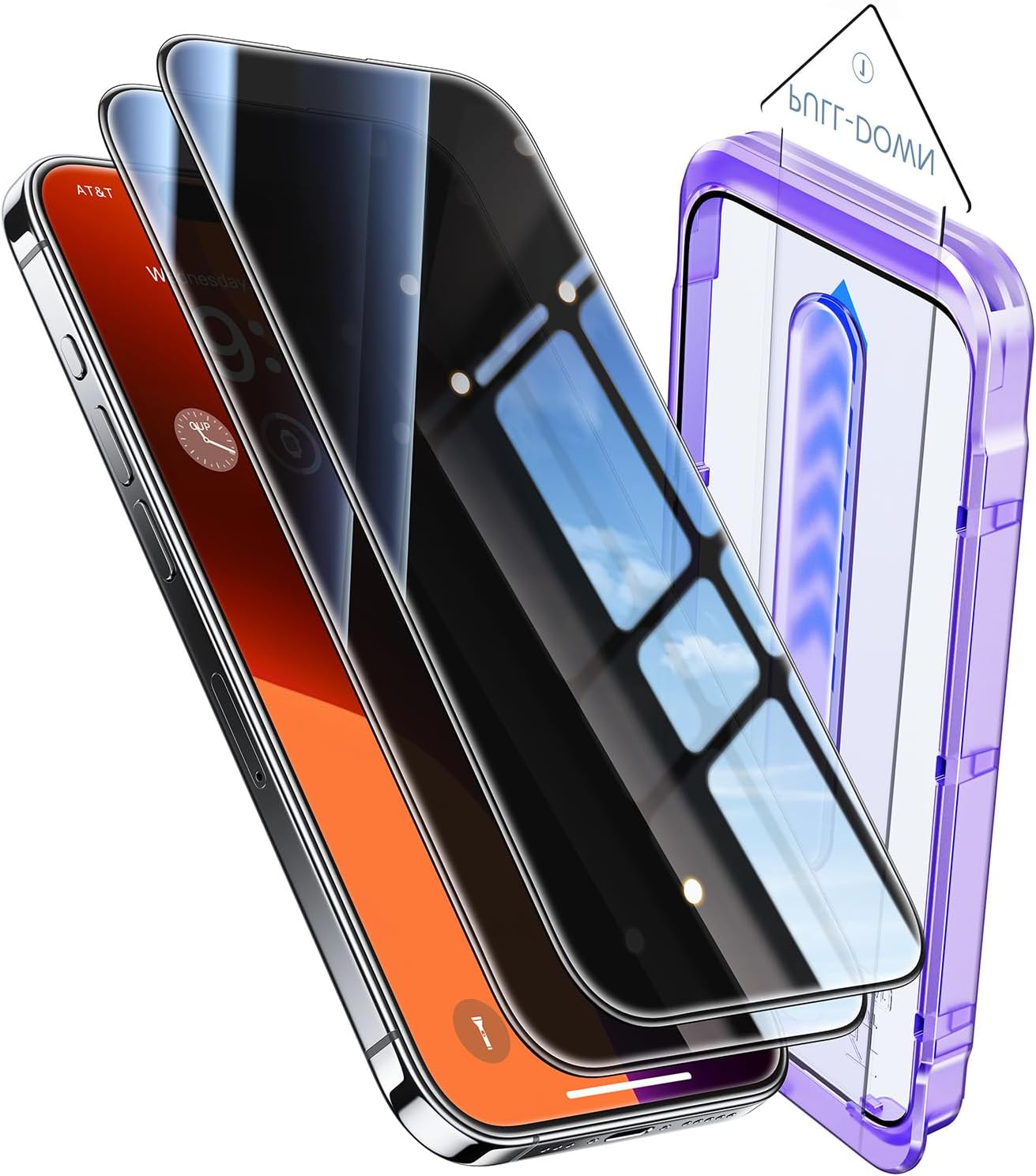 OPXYL Tempered 9H Glass Screen Protector for iPhone 15 Pro Max