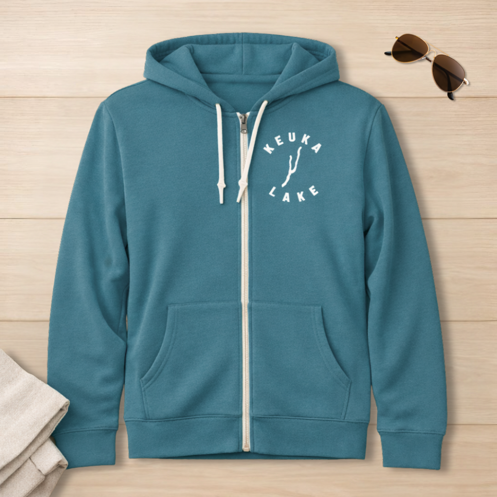 Keuka Lake Sponge Fleece Full-Zip Hoodie