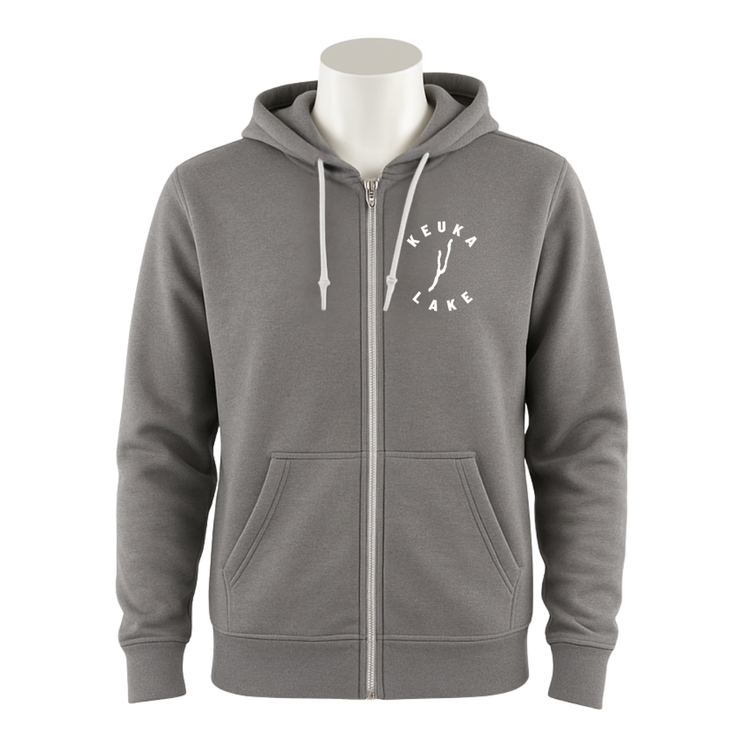 Keuka Lake Sponge Fleece Full-Zip Hoodie