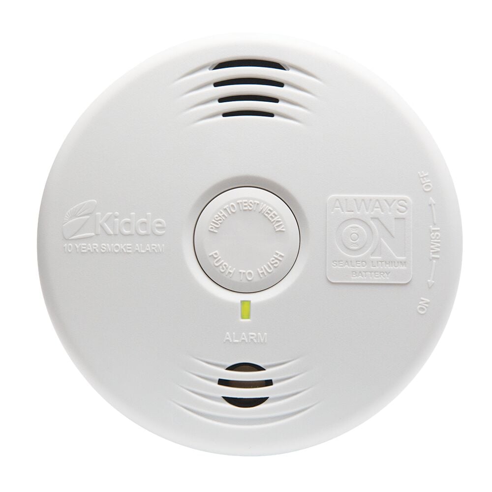 Kidde Bedroom P3010B Battery Power Smoke with Voice Alert