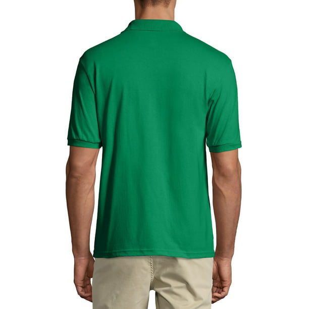 Hanes Men's Ecosmart Jersey Polo Shirt