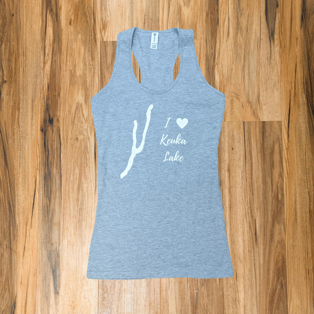 I Love Keuka Lake Juniors/Ladies Tank Top