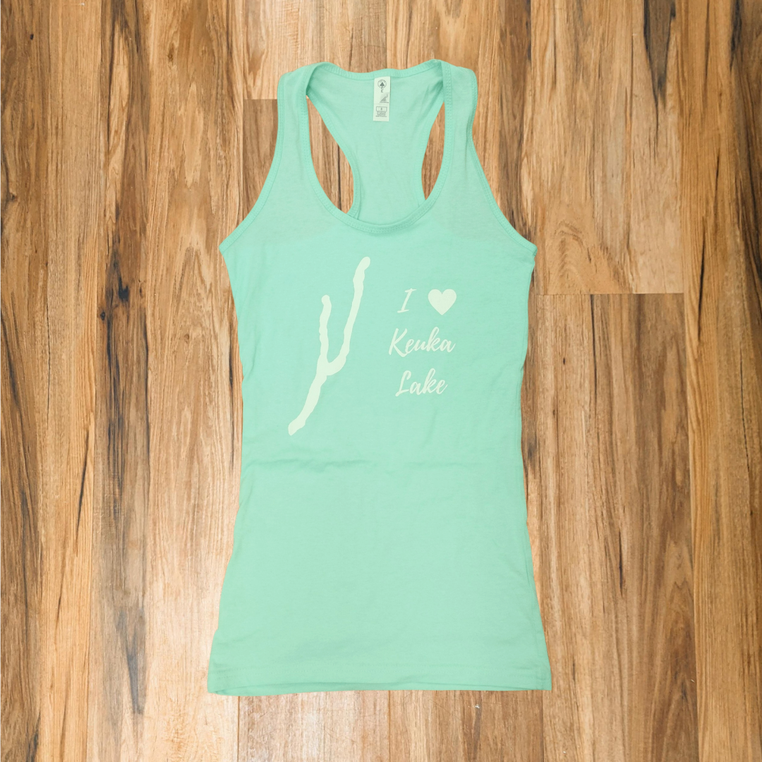 I Love Keuka Lake Juniors/Ladies Tank Top