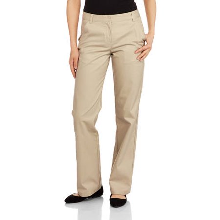George Juniors Flat Front Bootcut Pants