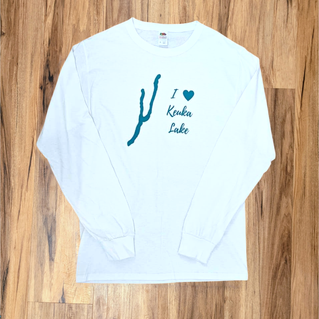 I Love Keuka Lake Long Sleeve Shirt