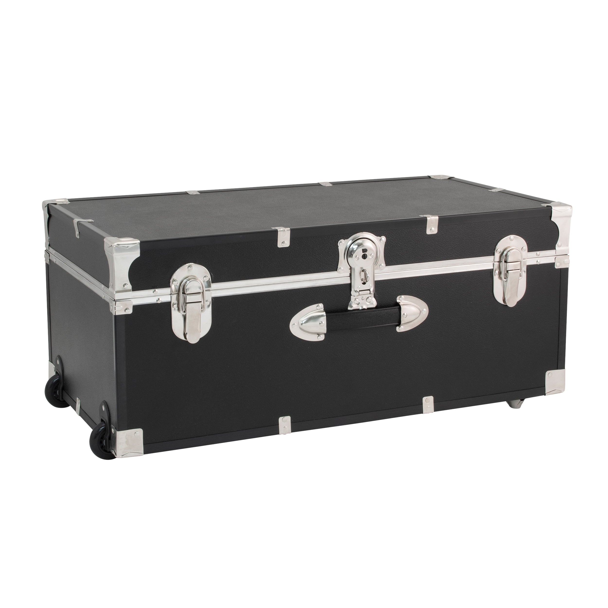 Seward Explorer 30 Trunk with Wheels & Lock, Black