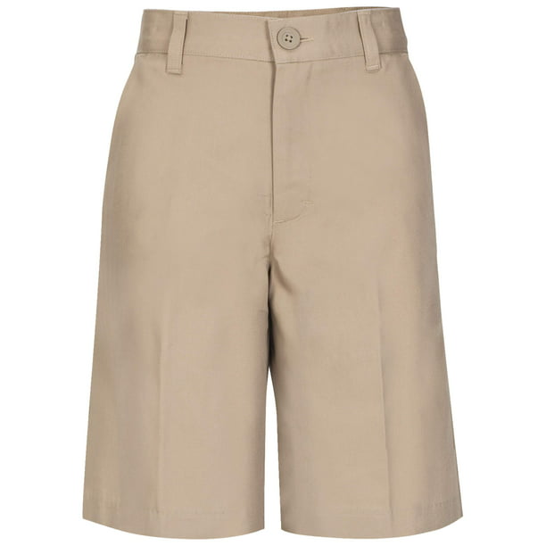 Real School Boys School Uniform Flat Front Shorts
