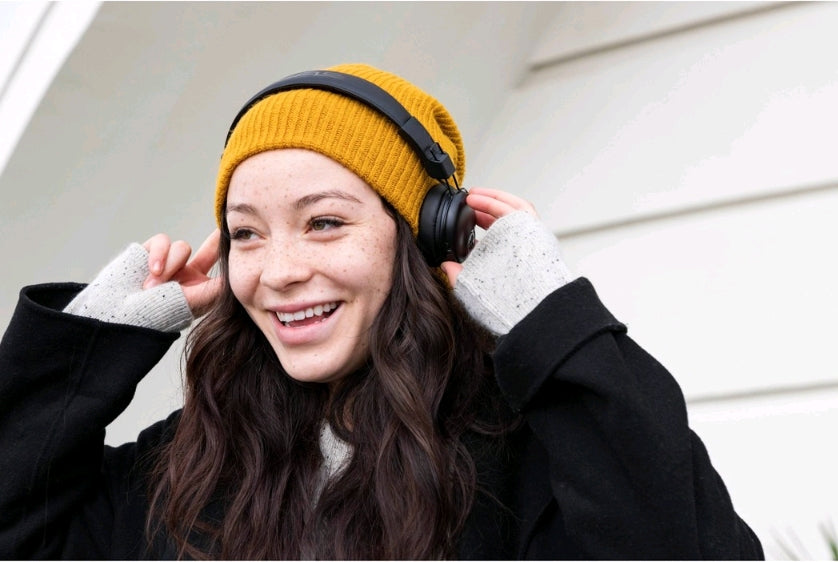 JLab Studio Bluetooth Wireless On-Ear Headphones - Black