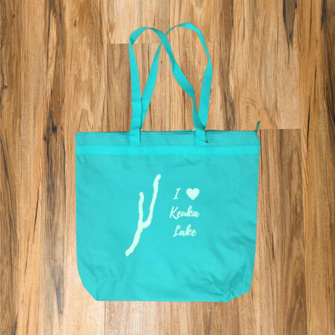 I Love Keuka Lake Large Tote Bag