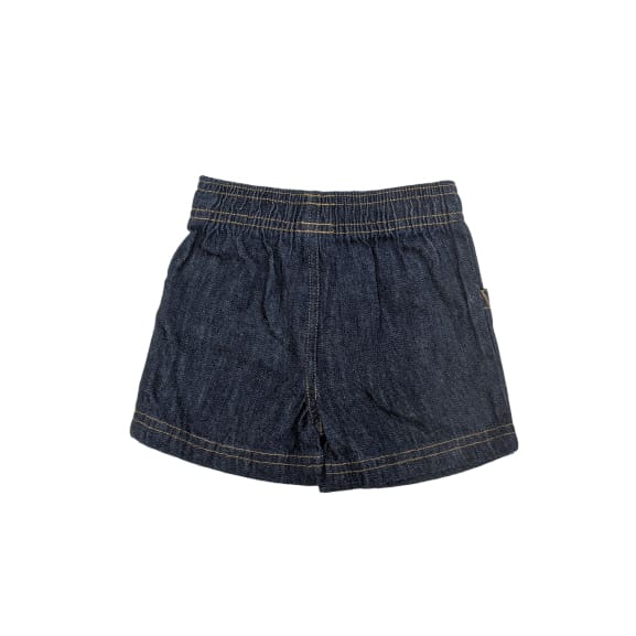 Baby Denim Woven Shorts - 3-6M / Indigo Denim - Clothing