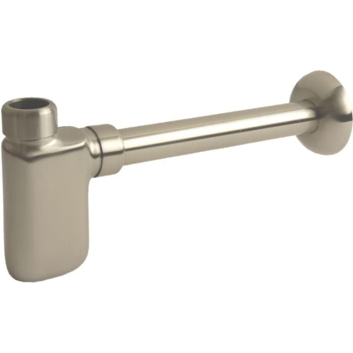 DANCO Bathroom 1/4 in. Bottle Trap in Brushed Nickel 89380 - Home Improvement