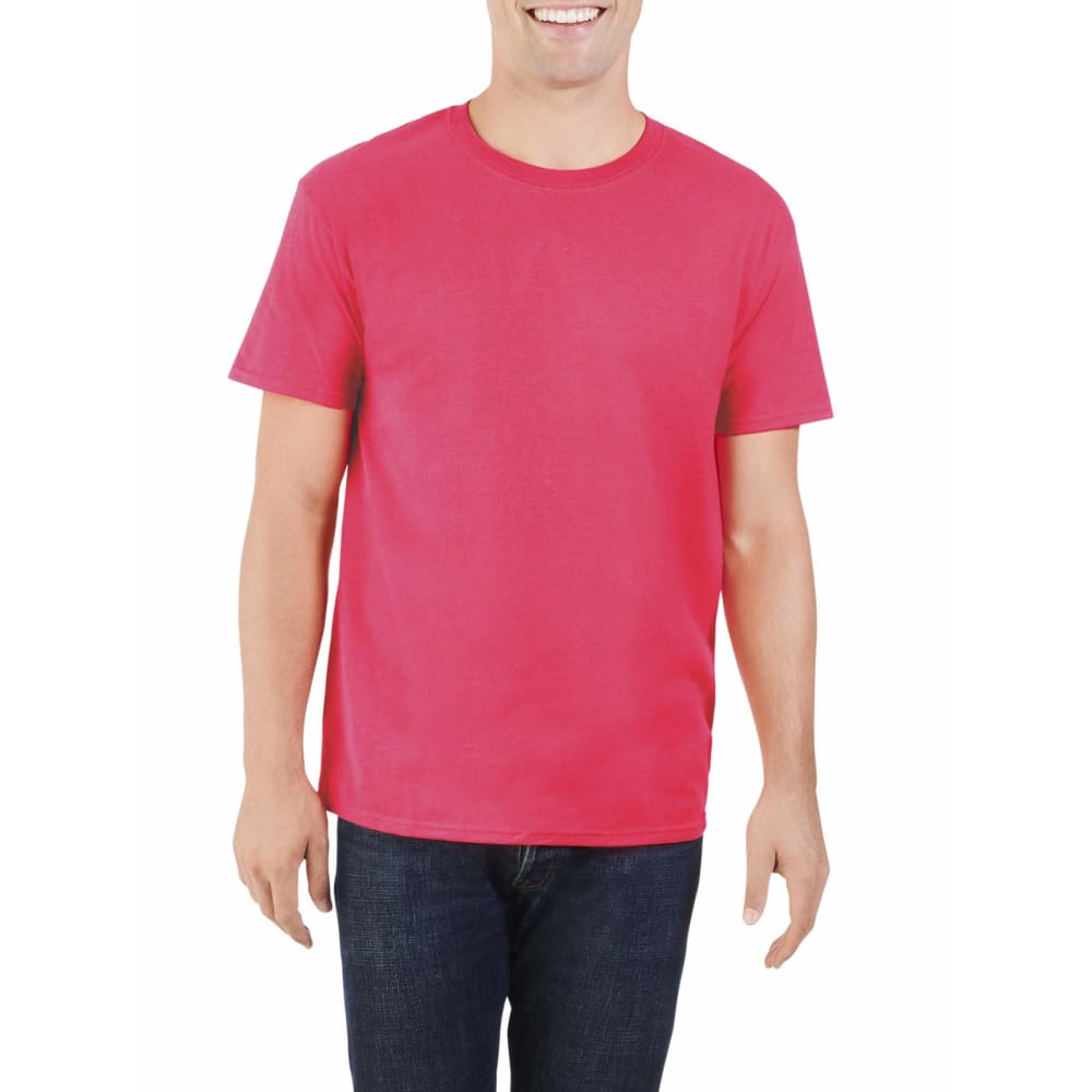 Men’s & Big Men’s UPF Crewneck T-Shirt - M / Watermelon Pink - Clothing