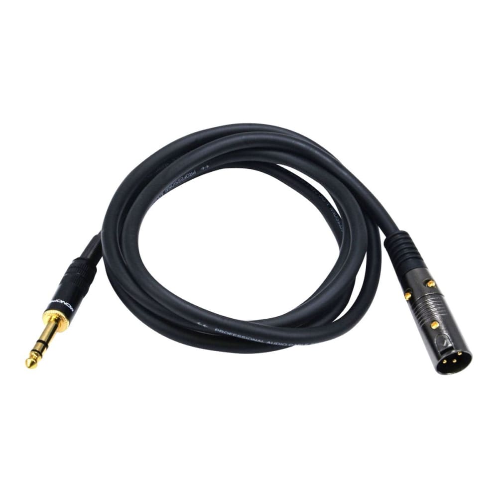 Monoprice Premier Series - Audio cable - XLR3 (M) to stereo jack (M) - 6 ft - Electronics