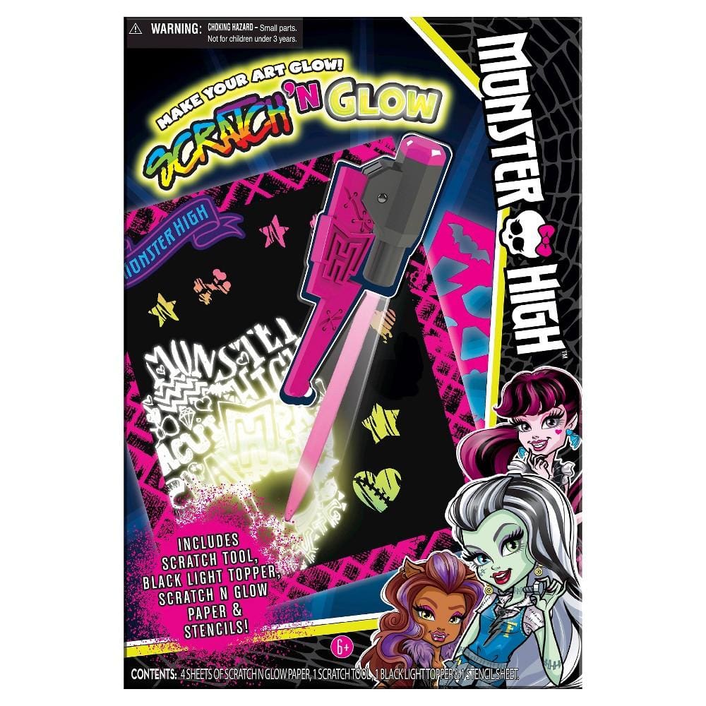 Scratch N Glow Activity - Toys