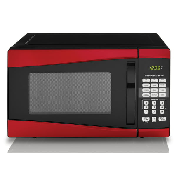 Hamilton Beach 0.9 Cu. ft. 900W Red Microwave oven