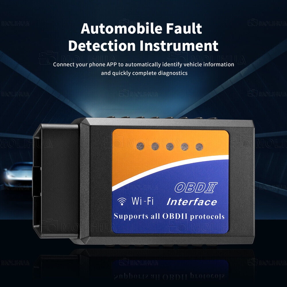 KKmoon WIFI OBDII Car Diagnostic Scanner Auto Vehicle Scan Tool