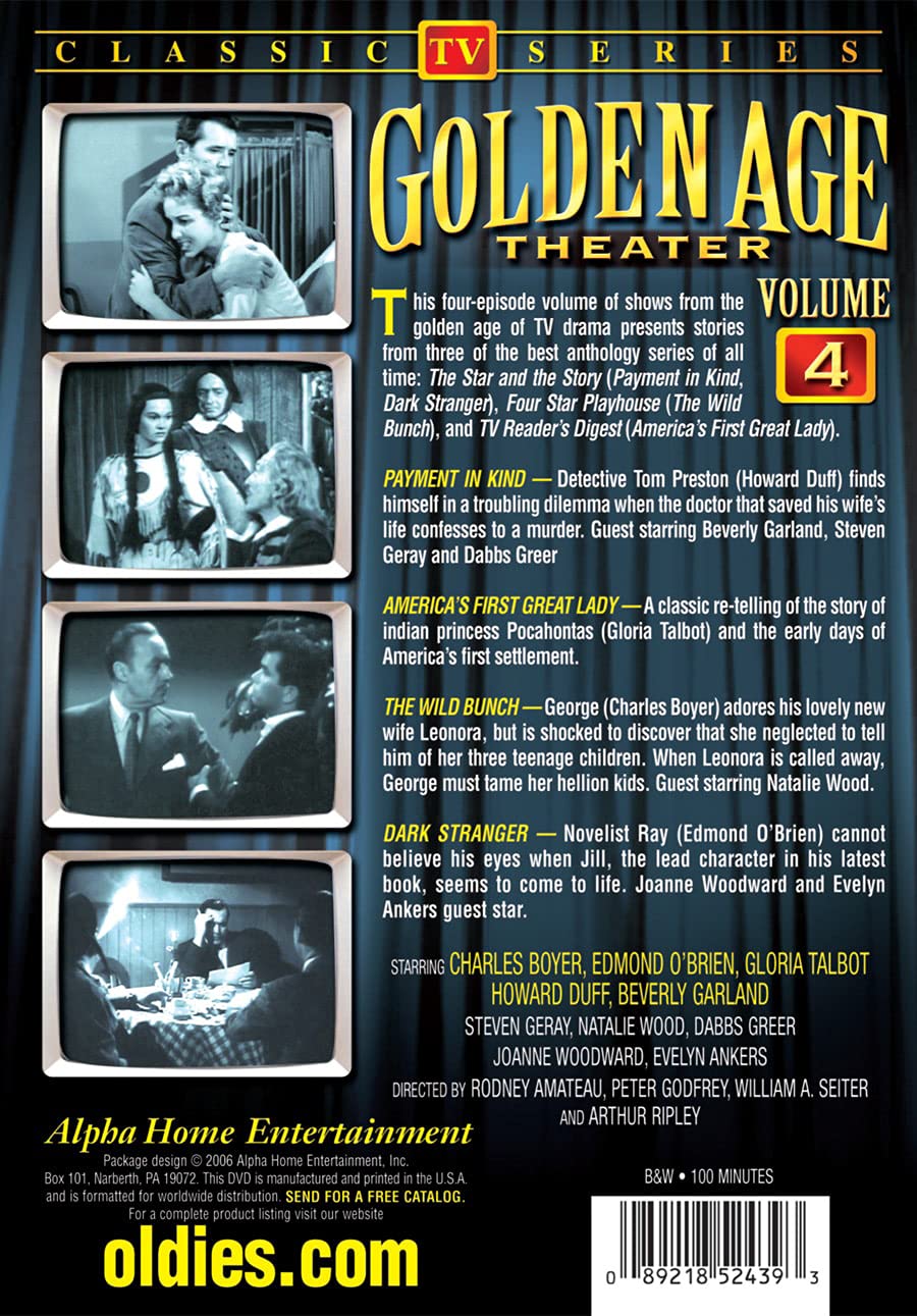 Golden Age Theater - Volume 4 (DVD)