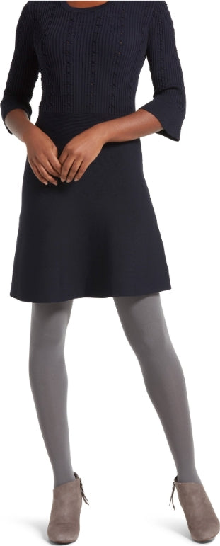 No Nonsense Super Opaque Control Top Tight Smart Temp Steel