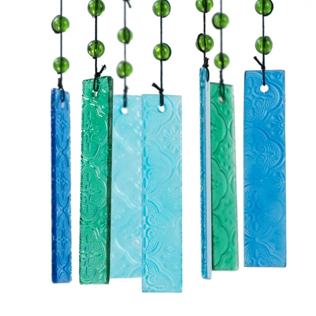 Mainstays Outdoor 29" H Glass Wind Chime
