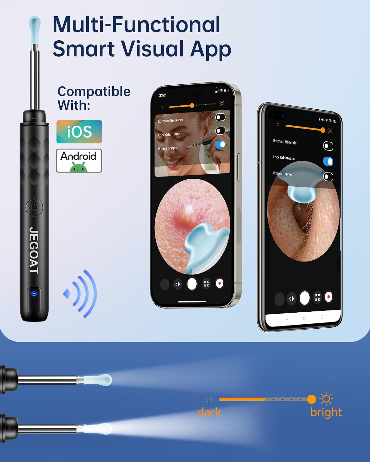 Multi-Functional Smart Visual App, iOS and Android