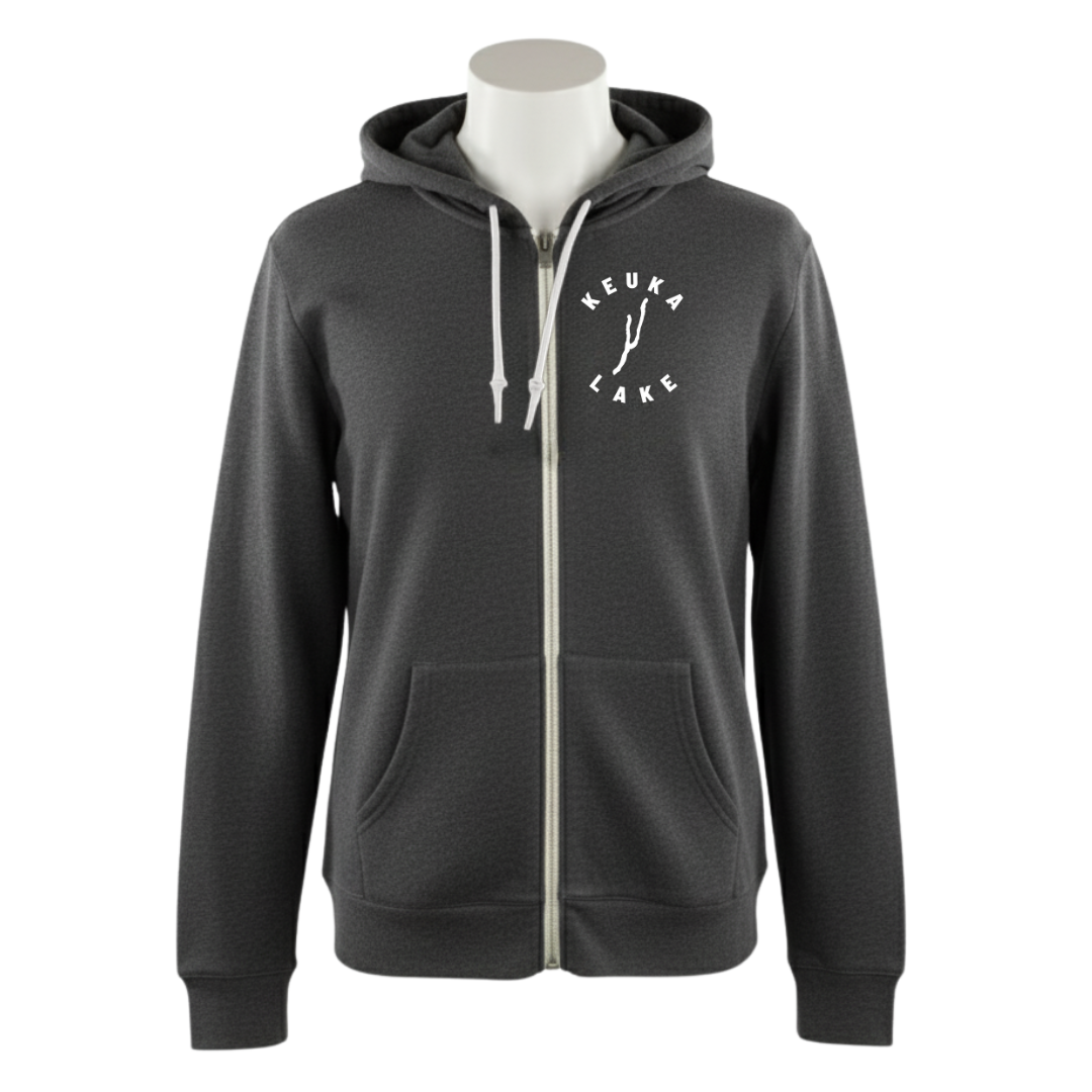 Keuka Lake Sponge Fleece Full-Zip Hoodie