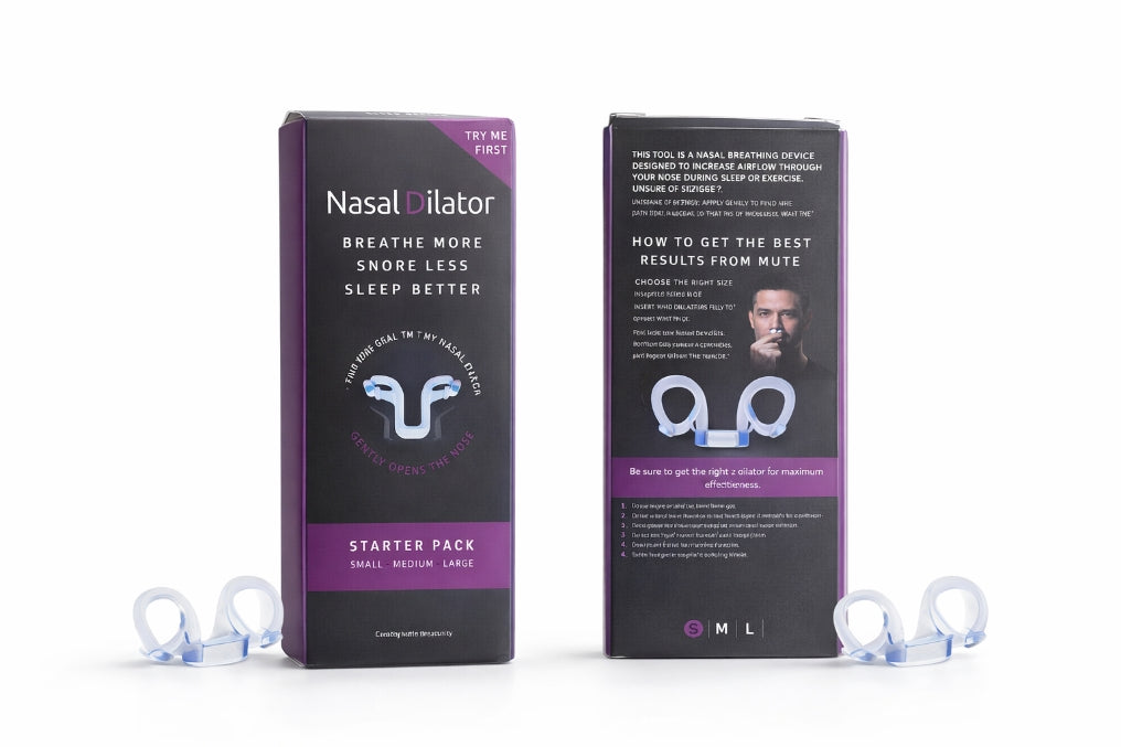 Mute Nasal Dilator Starter Pack
