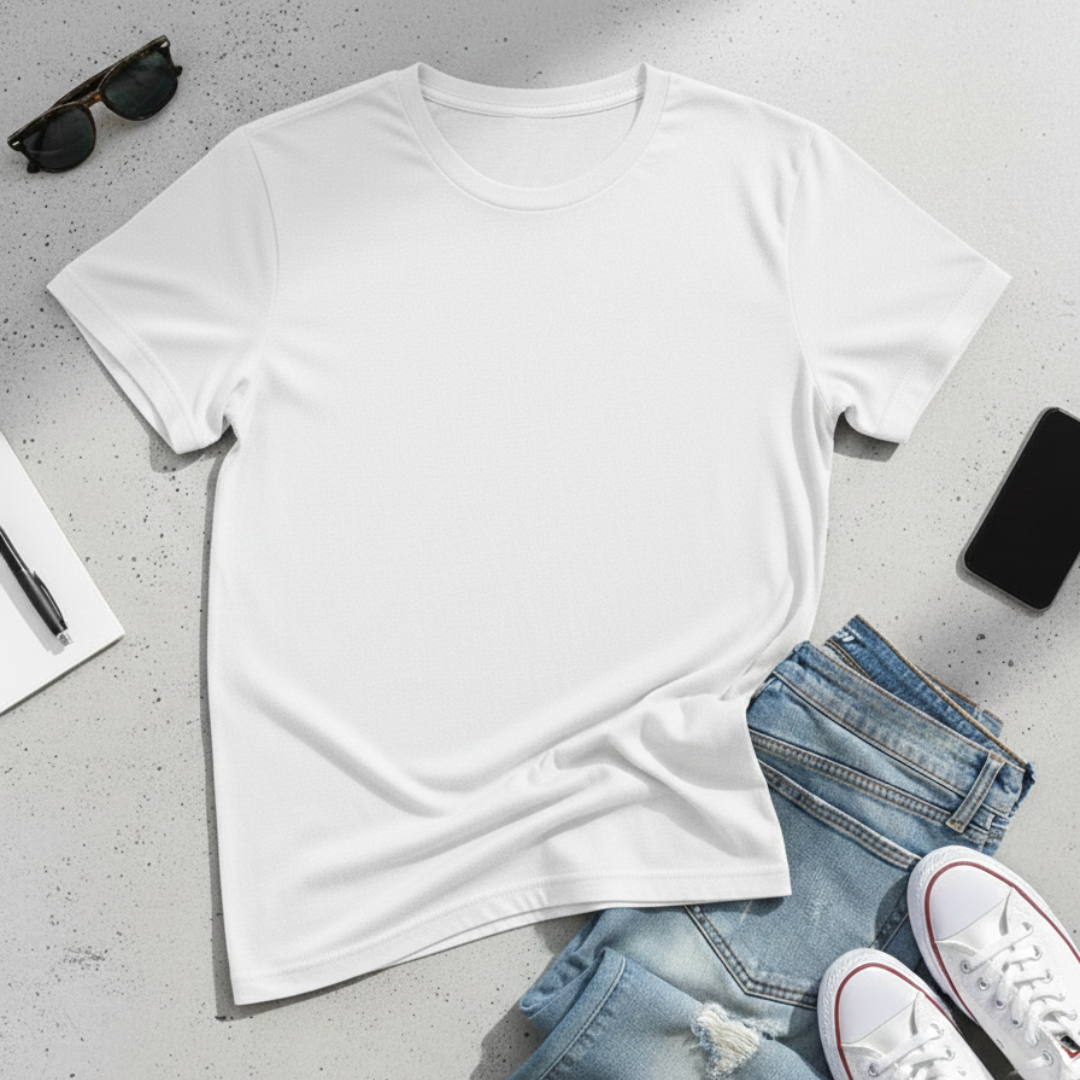 Custom Printed Unisex T-Shirt – Single Color, Single Location