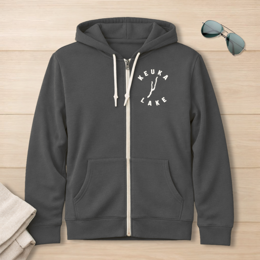 Keuka Lake Sponge Fleece Full-Zip Hoodie