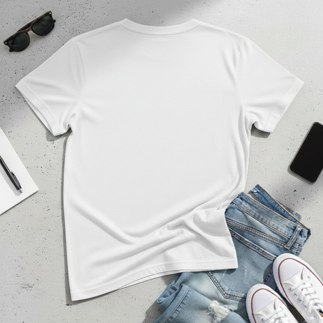 Custom Printed Unisex T-Shirt – Single Color, Single Location