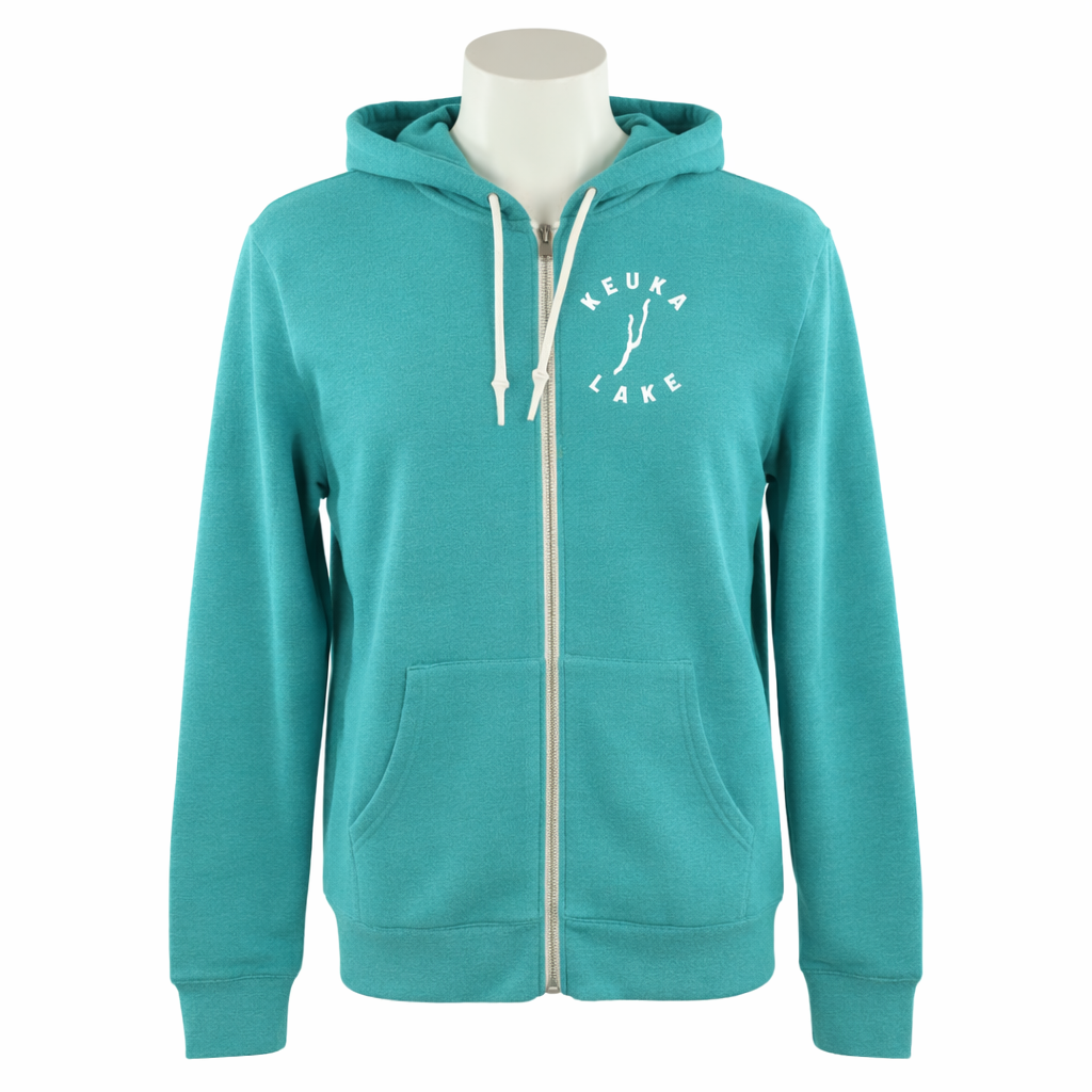 Keuka Lake Sponge Fleece Full-Zip Hoodie