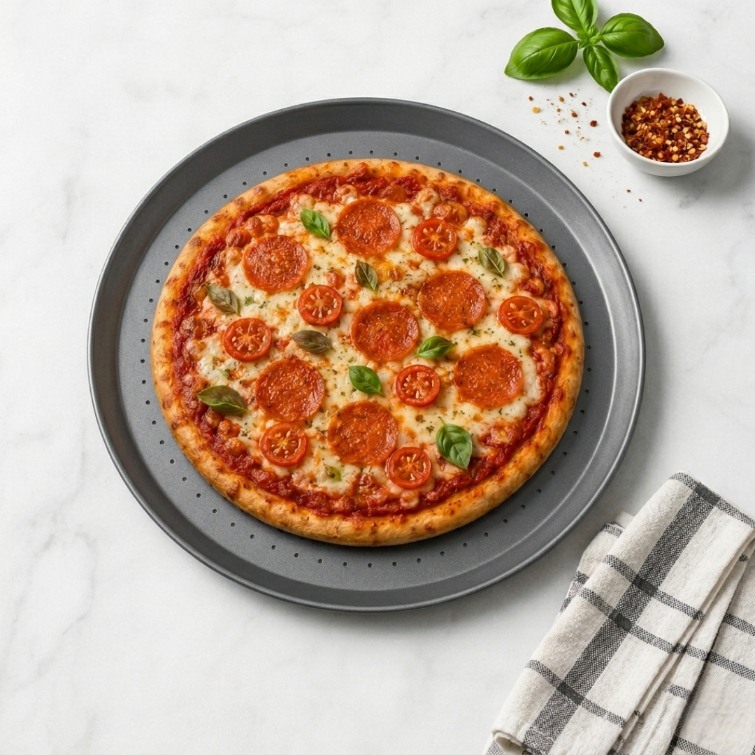 Crofton 15.7 Inch Nonstick Carbon Steel Pizza Pan