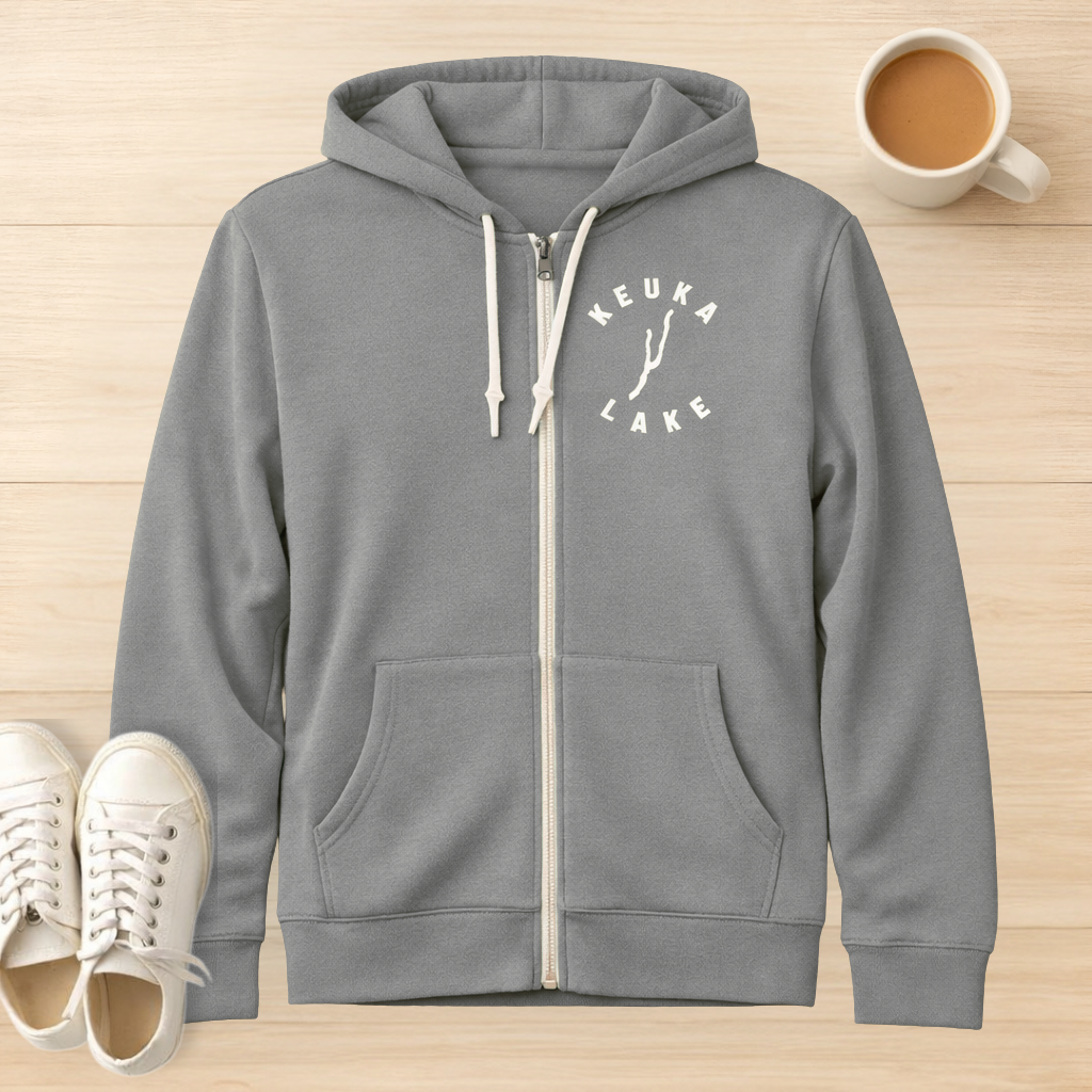 Keuka Lake Sponge Fleece Full-Zip Hoodie