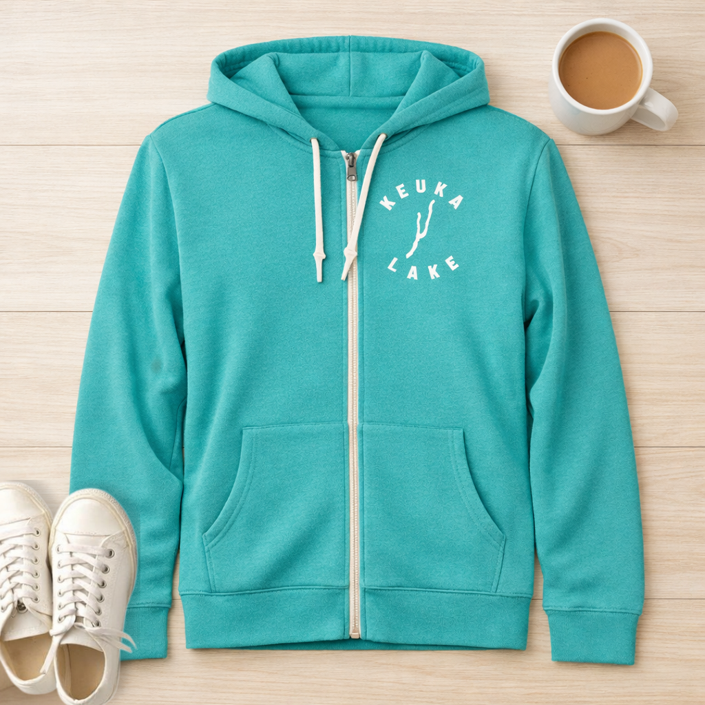 Keuka Lake Sponge Fleece Full-Zip Hoodie