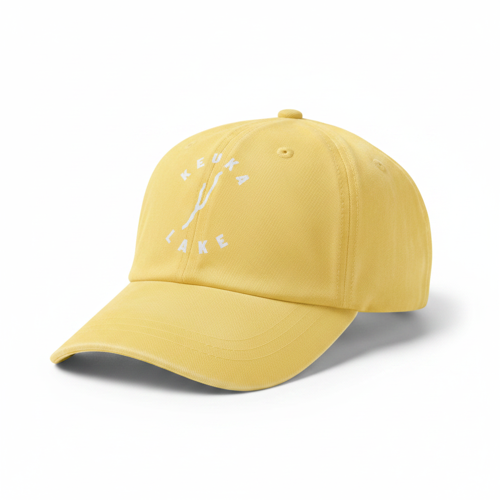 Yellow Cap - Side with Closeup