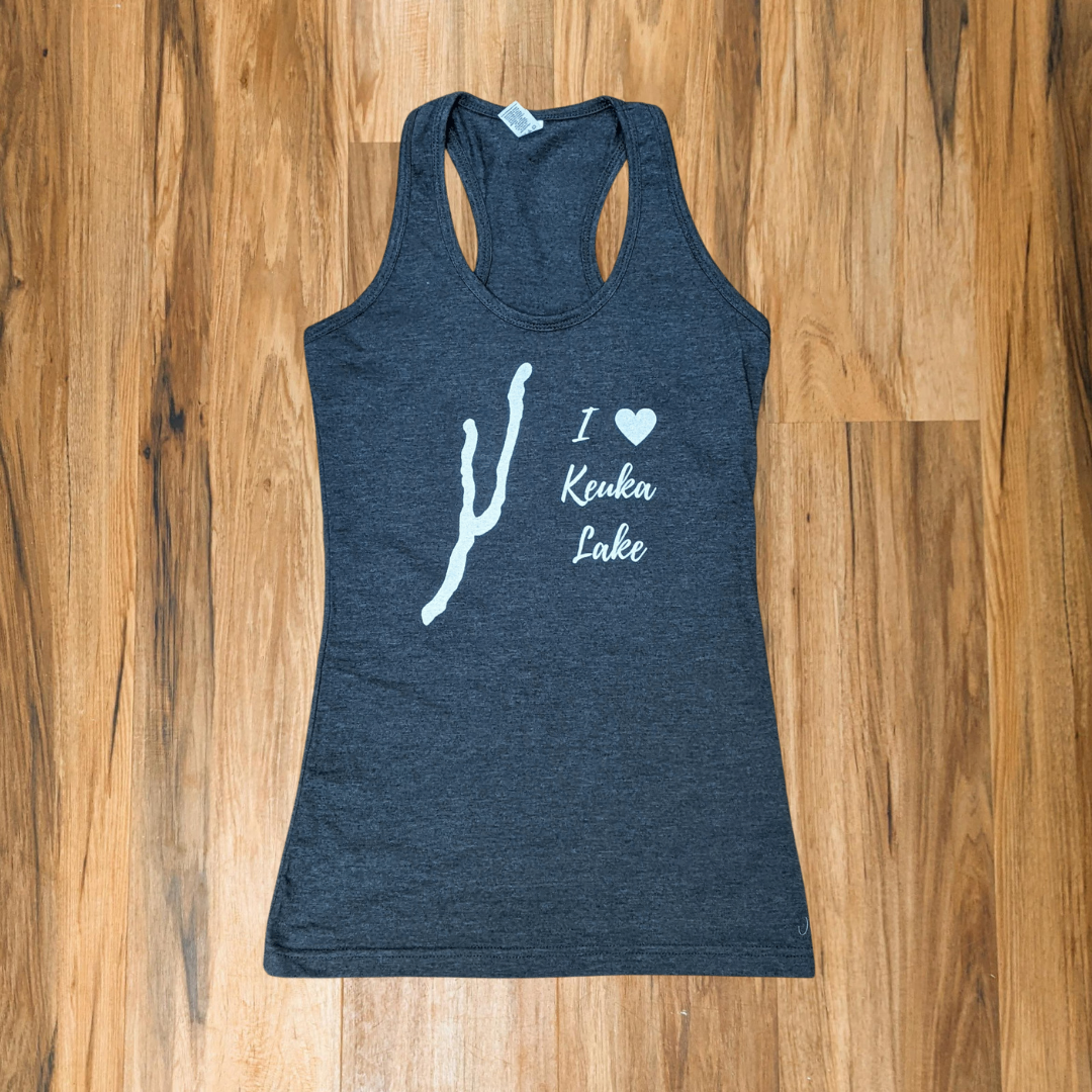 I Love Keuka Lake Juniors/Ladies Tank Top