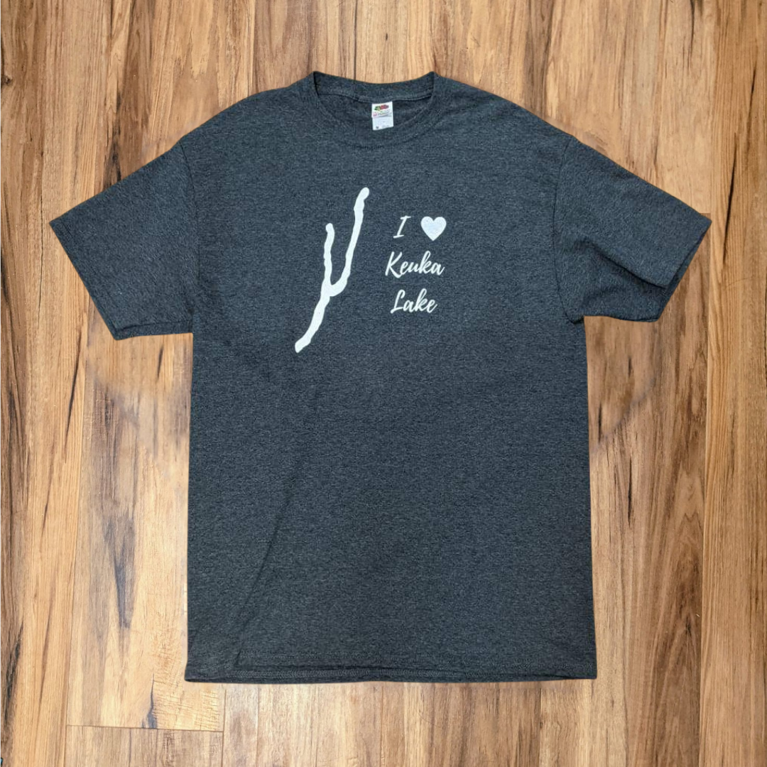 I Love Keuka Lake Short Sleeve Shirt