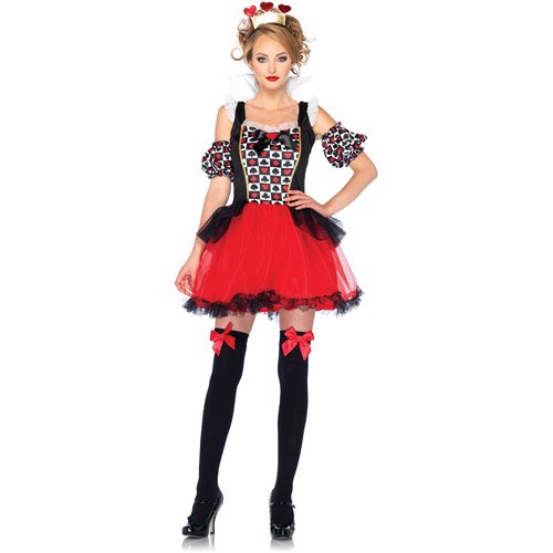 Playing Card Queen Adult Halloween Costume