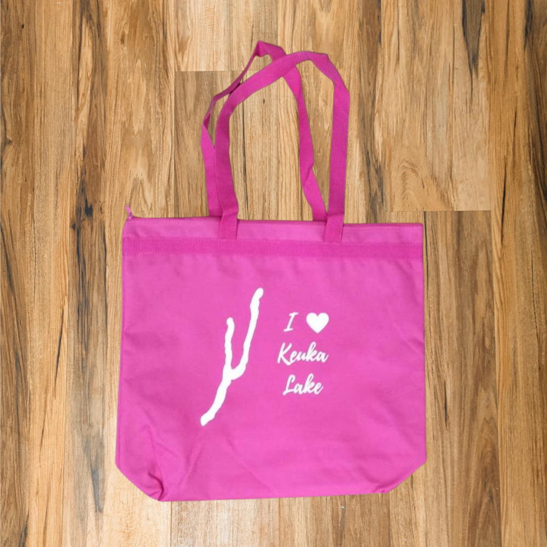 I Love Keuka Lake Large Tote Bag