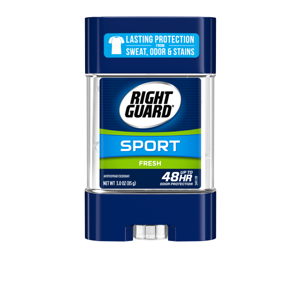 Right Guard Sport Antiperspirant Deodorant Gel, Fresh, 3 Ounce